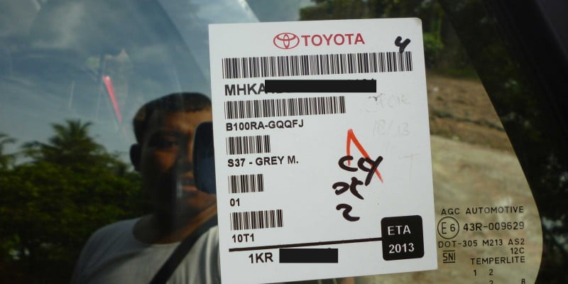 barcode Agya