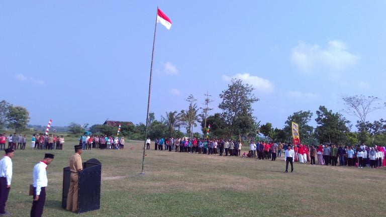 Amanat Kadus Pada Upacara HUTRI 2017 Di Lapangan Jatisari