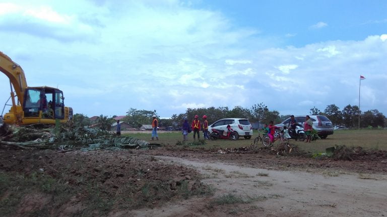 Lapangan Mau Digusur, Pamong Jatisari Temui PPK Tol